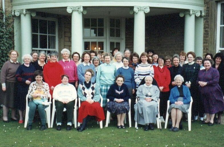 Pre-ordination retreat at Wydale Hall for the 39 women ordained priest at York Minster in May 1994 to serve in the Diocese of York. Photo: Nancy Eckersley