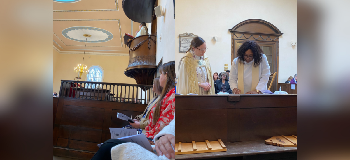 two side by side photos of hull charterhouse