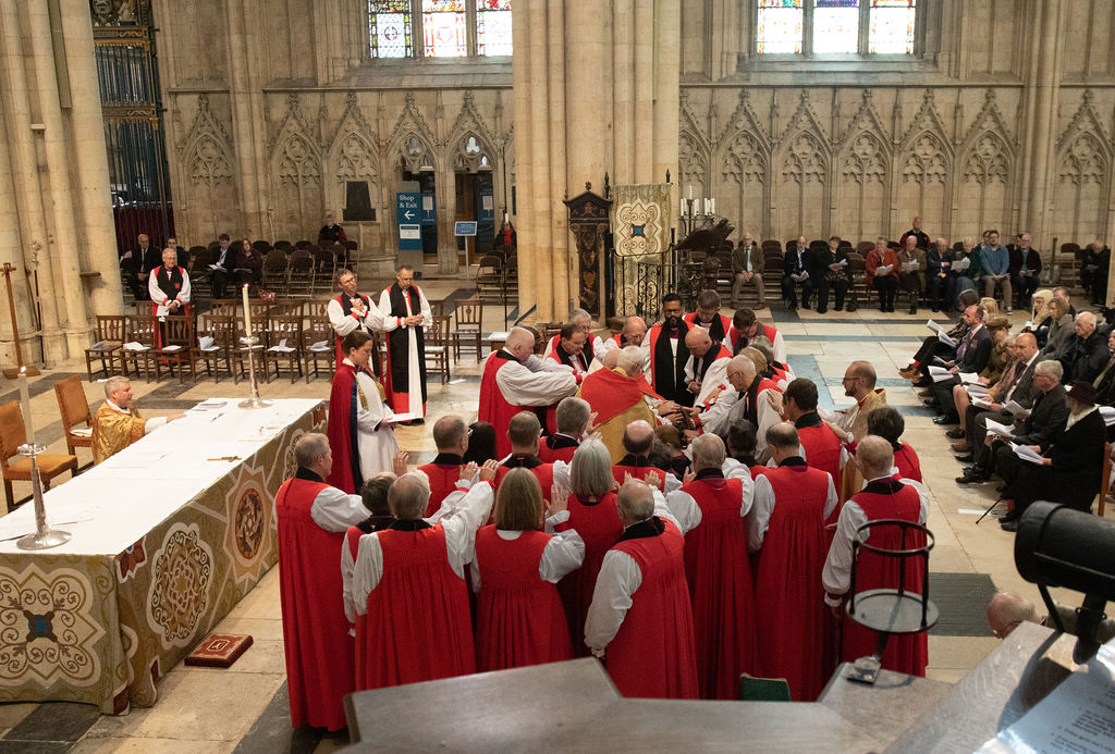 bishops pray for new bishops