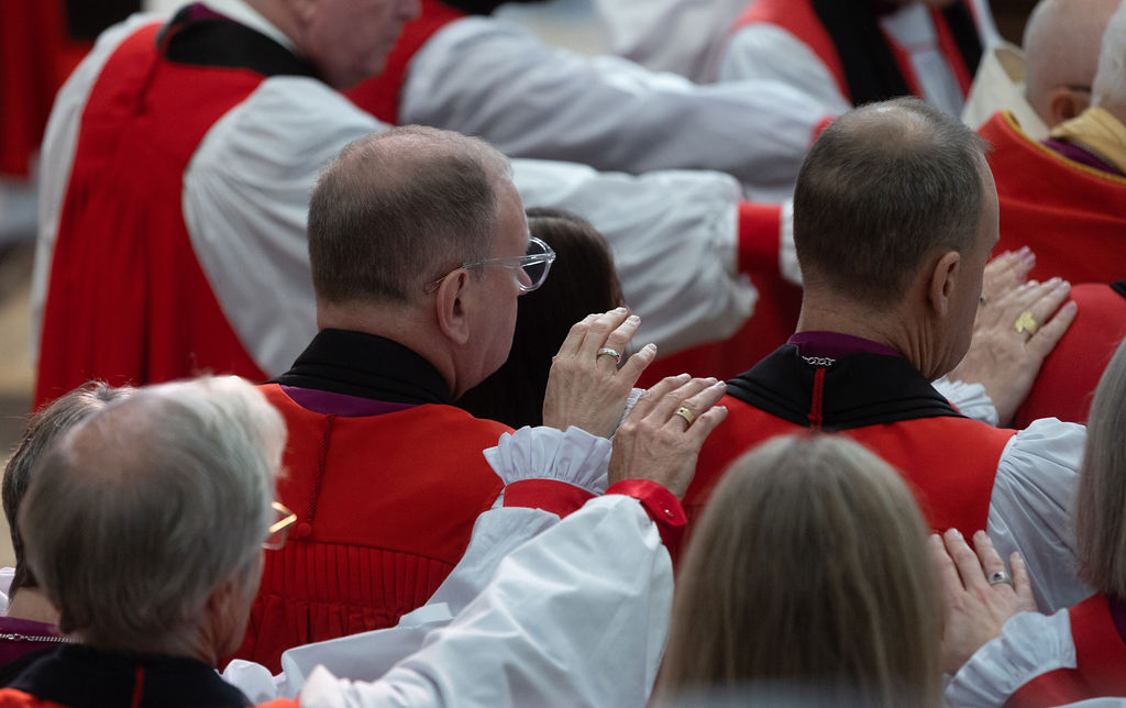 bishops pray for new bishops