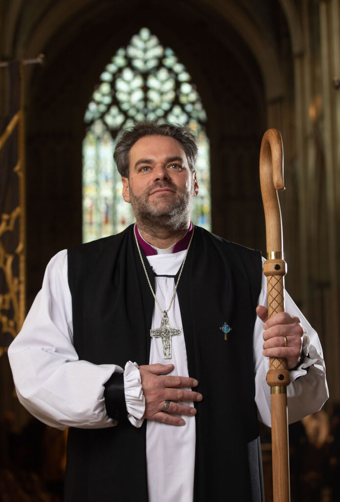 portait photo of the rt revd barry hill