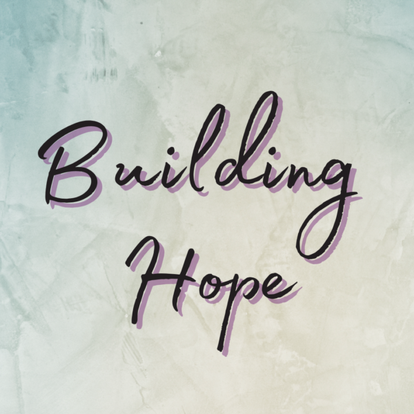 text reads 'building hope'