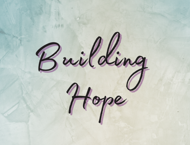 text reads 'building hope'