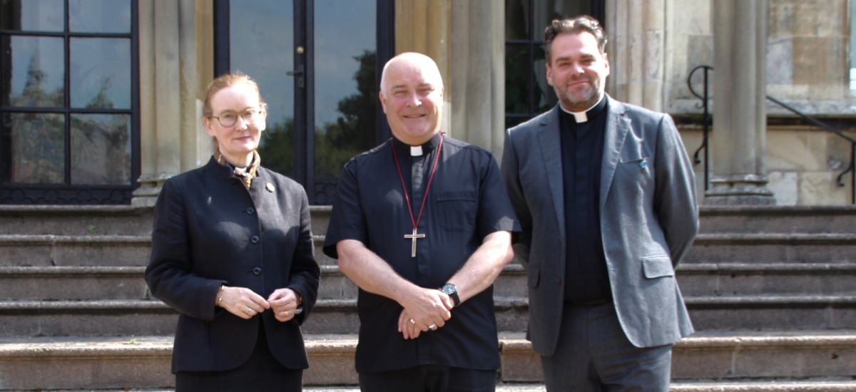 the bishops on steps of bishopthorpe palace