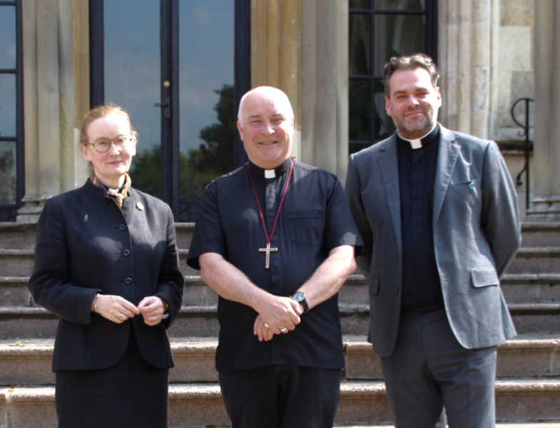 the bishops on steps of bishopthorpe palace