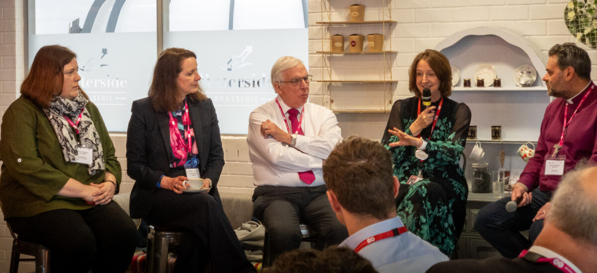 panel discussion with the bishop of whitby