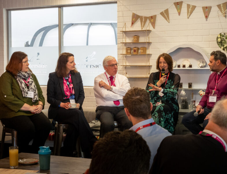 panel discussion with the bishop of whitby