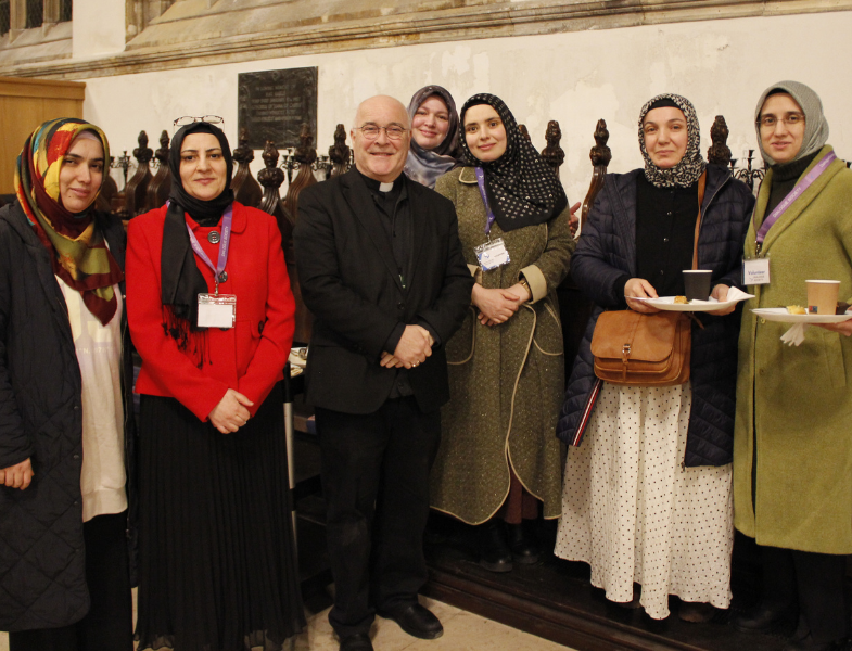 Archbishop Stephen Cottrell with members of The Dialogue Society at Hull Minster