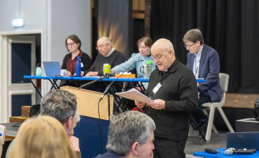 Archbishop Stephen speaks at Diocesan Synod