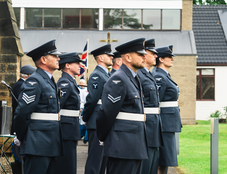 Great Ayton hosts service for RAF pilot buried 86 years after death