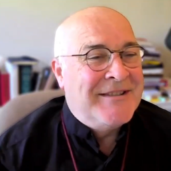 Archbishop Stephen gives his presidential address to diocesan synod.