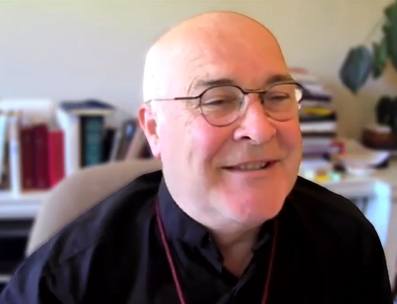 Archbishop Stephen gives his presidential address to diocesan synod.