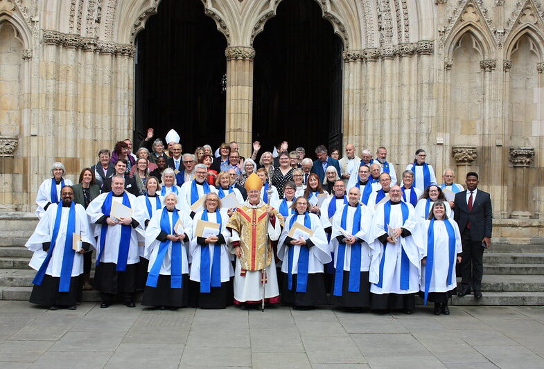 lay ministers outside york minster